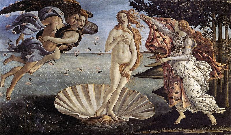 La naissance de Vénus by Botticelli