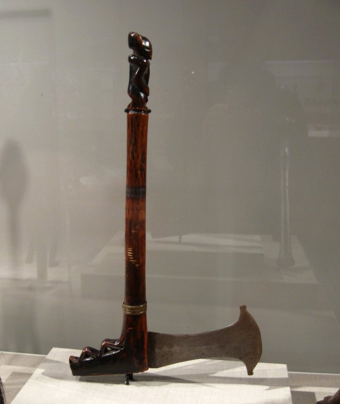 Angolan ceremonial axe