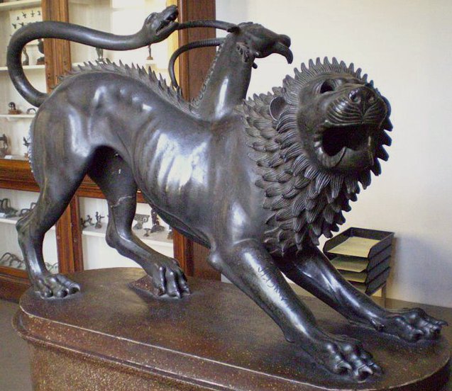Photo of Eutruscan 'Chimera di Arezzo'