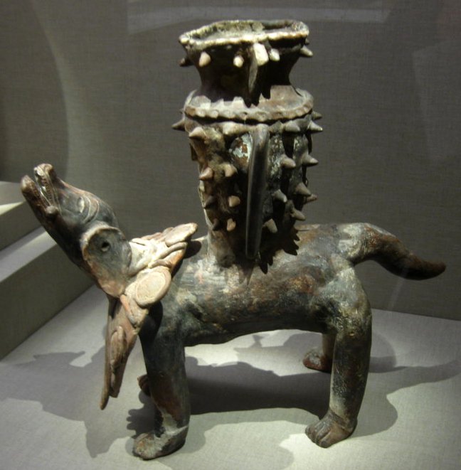 Mayan incense burner