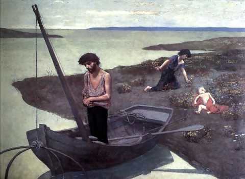 Pierre Puvis de Chavannes, The Poor Fisherman
