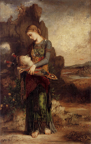 Head of Orpheus - Gustav Moreau