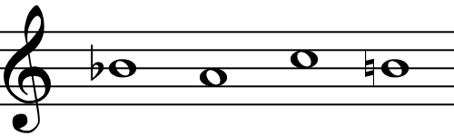 b-a-c-h Motif