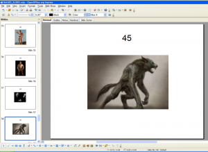 Slides of mnemonic images|300x219